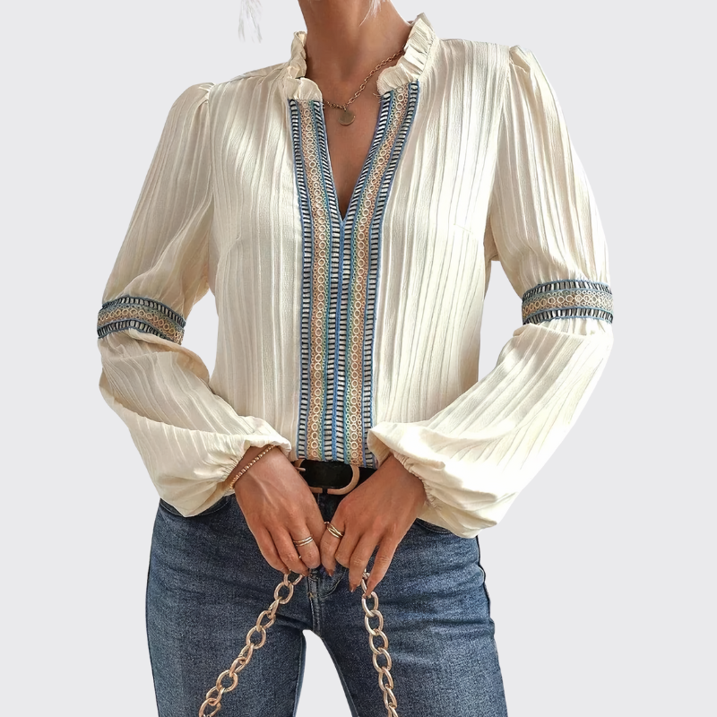Frederika™ | Spids damebluse