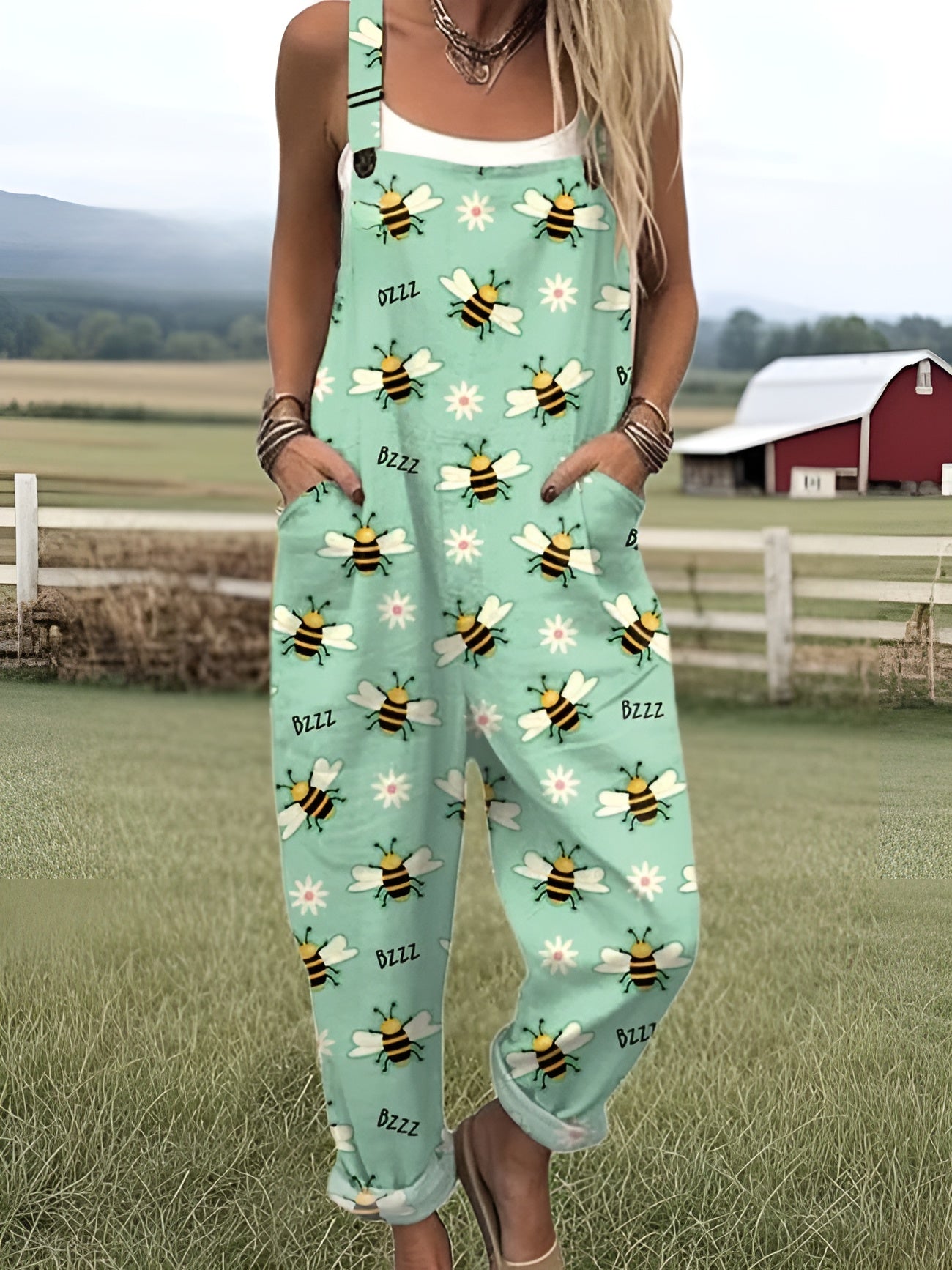 Frederika | Busy Bee Haveoveralls