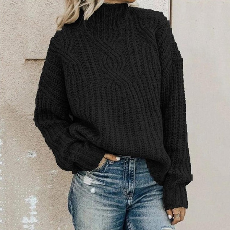 Lone™ | Stilfuld Og Behagelig Kabelstrikket Sweater