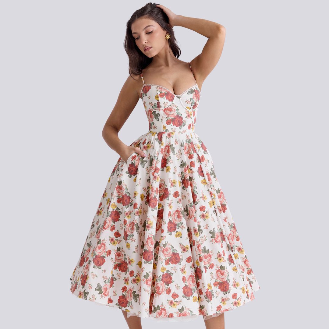 FREDERIKA™- ELEGANT MAXIKJOLE