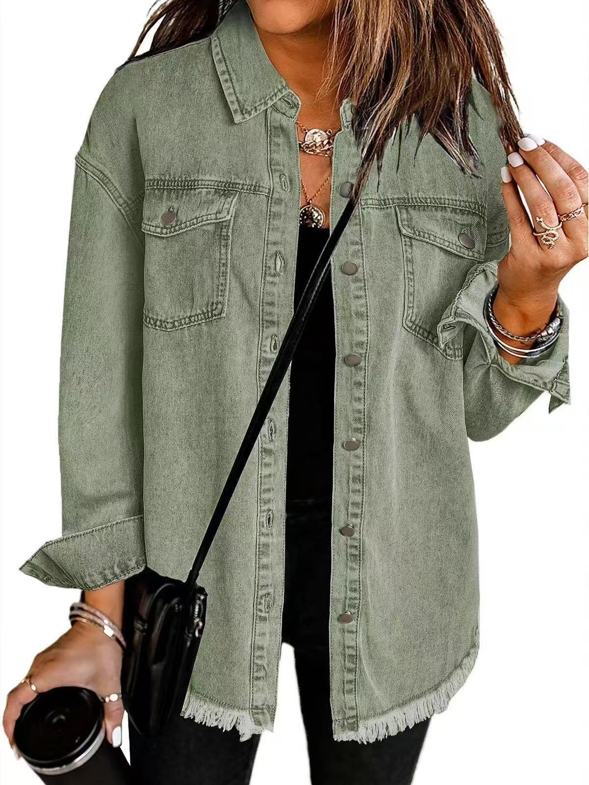 Aneta™ | Klassisk denimjakke til hverdagsbrug