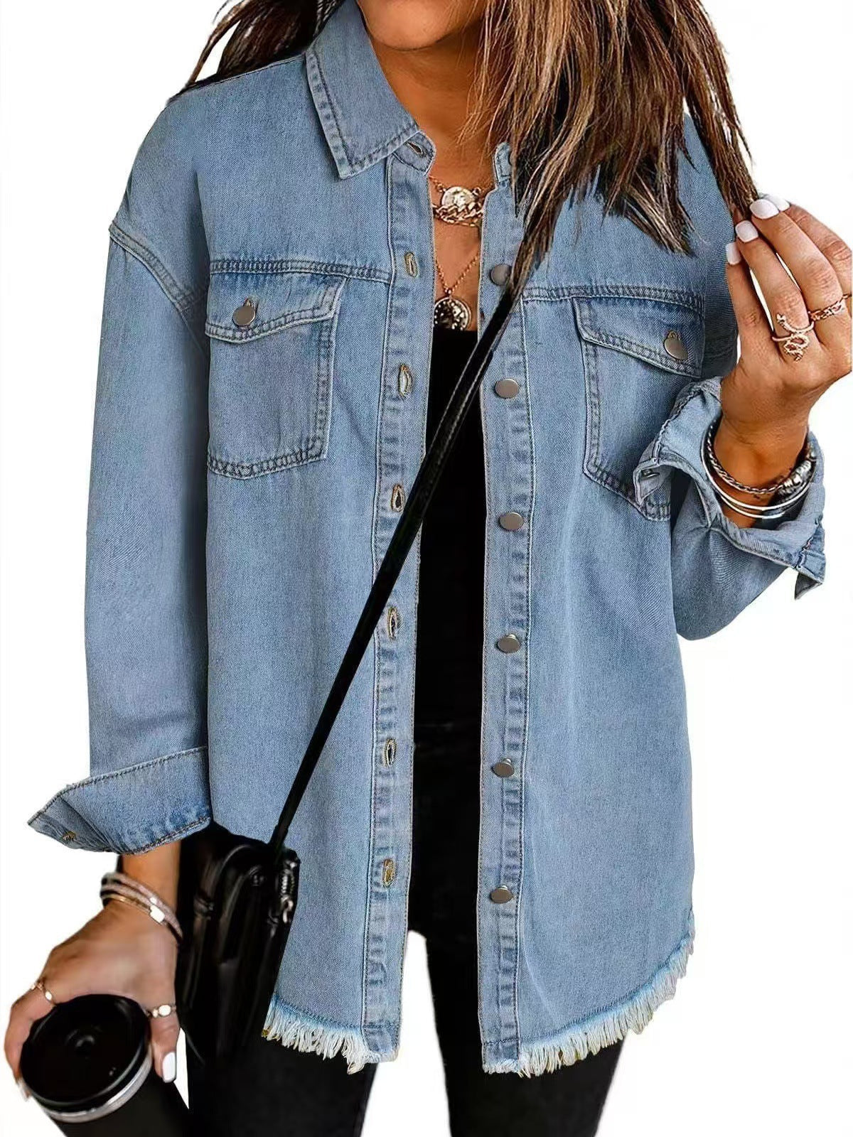 Aneta™ | Klassisk denimjakke til hverdagsbrug
