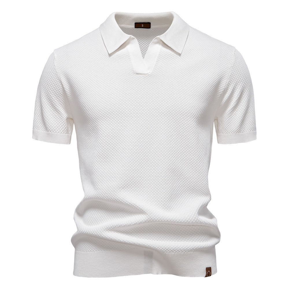 Ulrich – Struktureret poloshirt