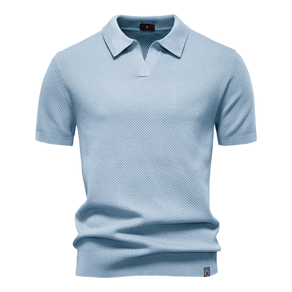 Ulrich – Struktureret poloshirt