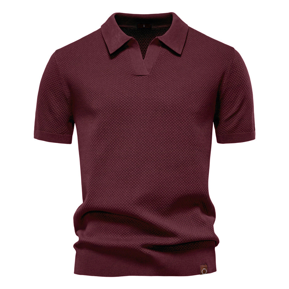 Ulrich – Struktureret poloshirt