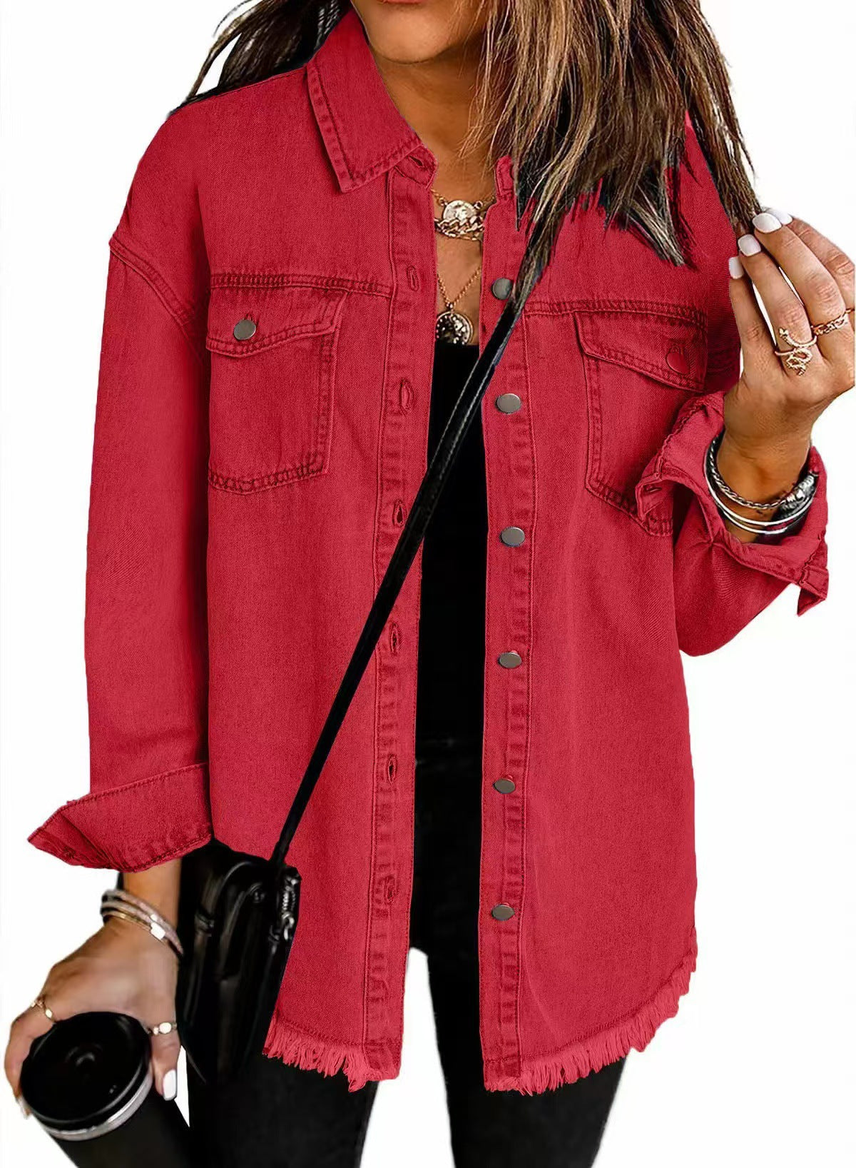 Aneta™ | Klassisk denimjakke til hverdagsbrug