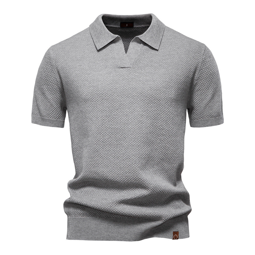 Ulrich – Struktureret poloshirt