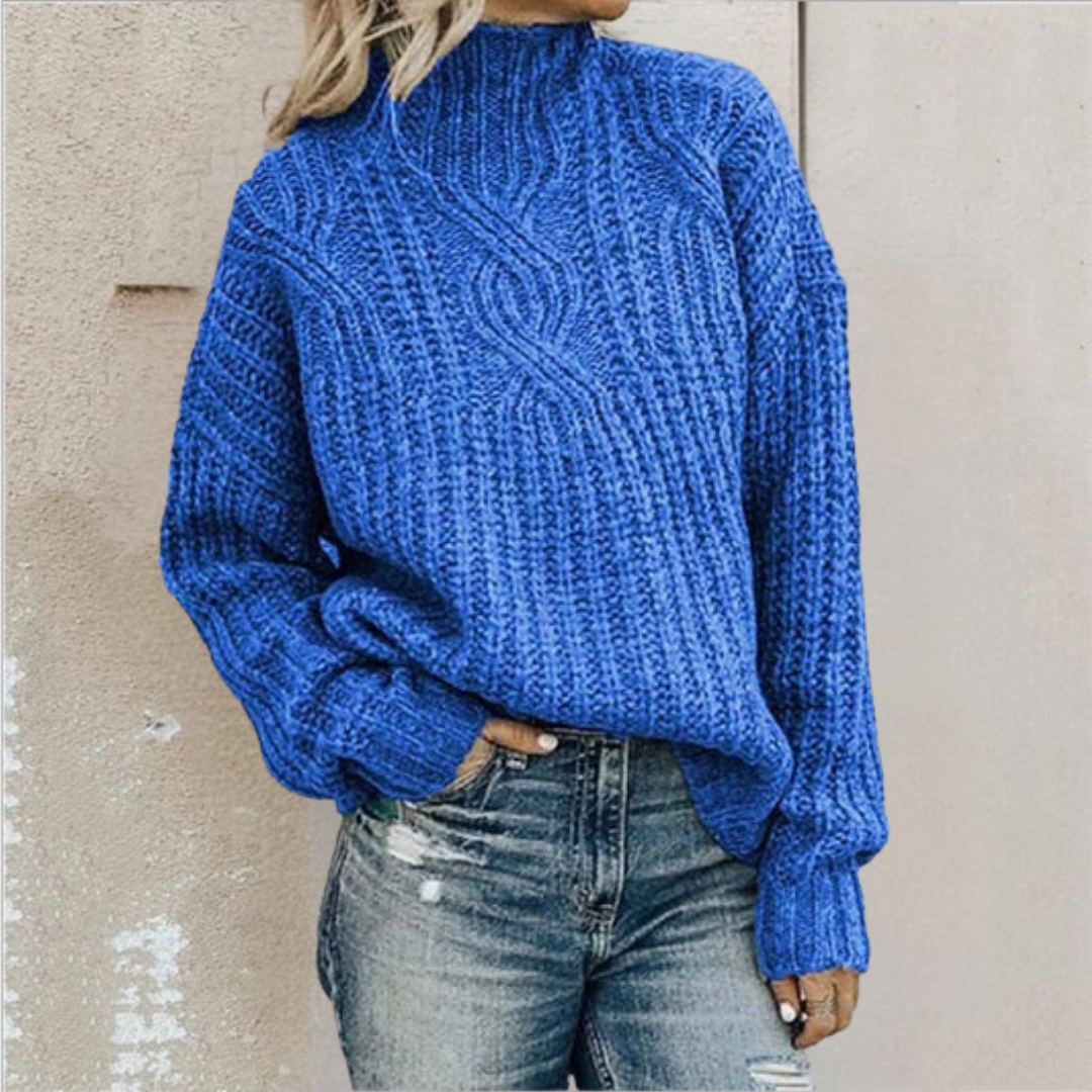 Lone™ | Stilfuld Og Behagelig Kabelstrikket Sweater