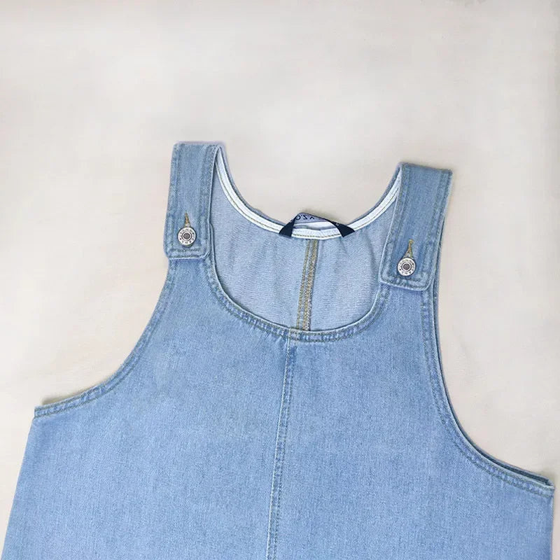 Frederika™ | Praktisk og Let Denim Sommerkjole