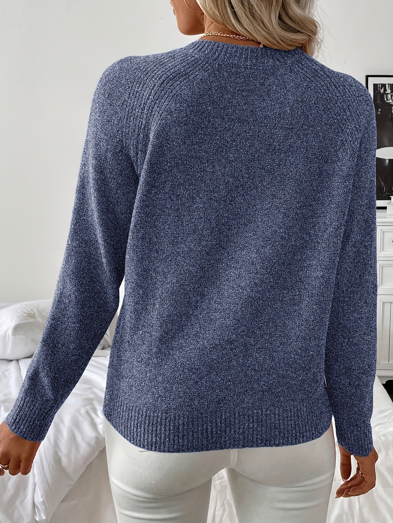 Frederika™ | Elegant Strikket Trøje med Perledetaljer