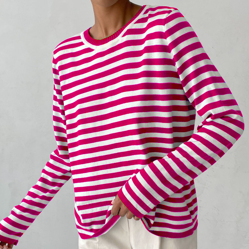 Frederika™ | Elegant stribet T-shirt til kvinder