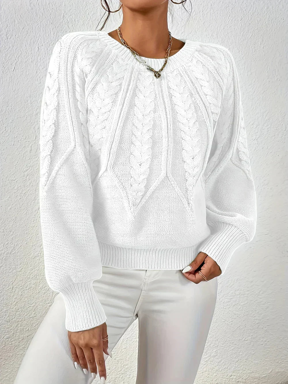 Frederika™ | Casual Elegant Kabelstrik Sweater