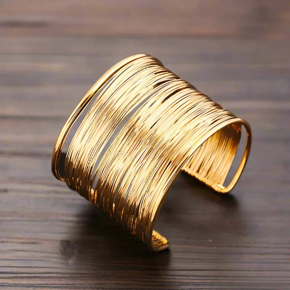 Retro Guldbelagt Armbånd
