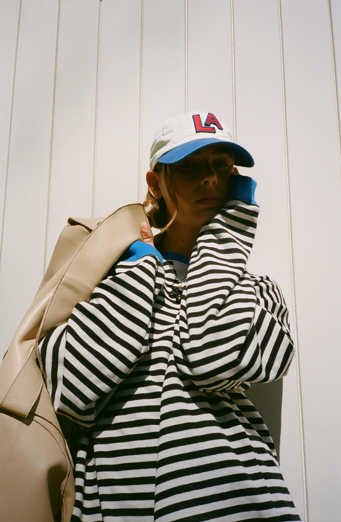 Frederika™ | Oversized stribet sweater