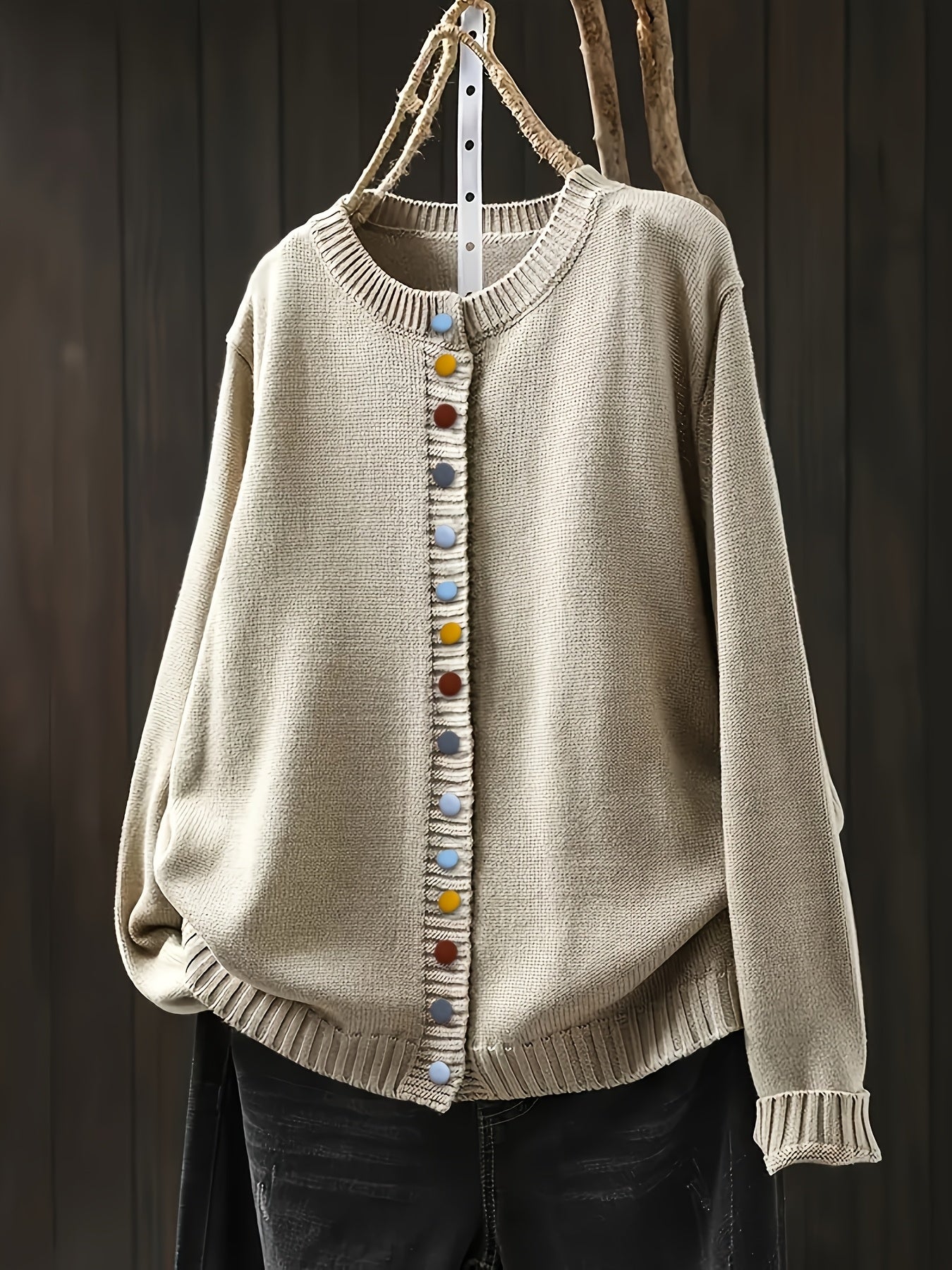 Frederika™ | Komfortabel og Stilfuld Cardigan