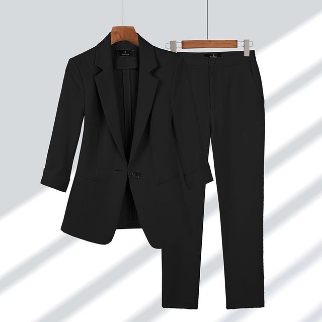 Frederika™ | Blazer & Bukser (Sæt)