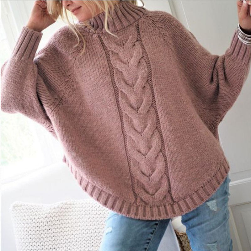 Frederika™ | Elegant poncho-inspireret trøje
