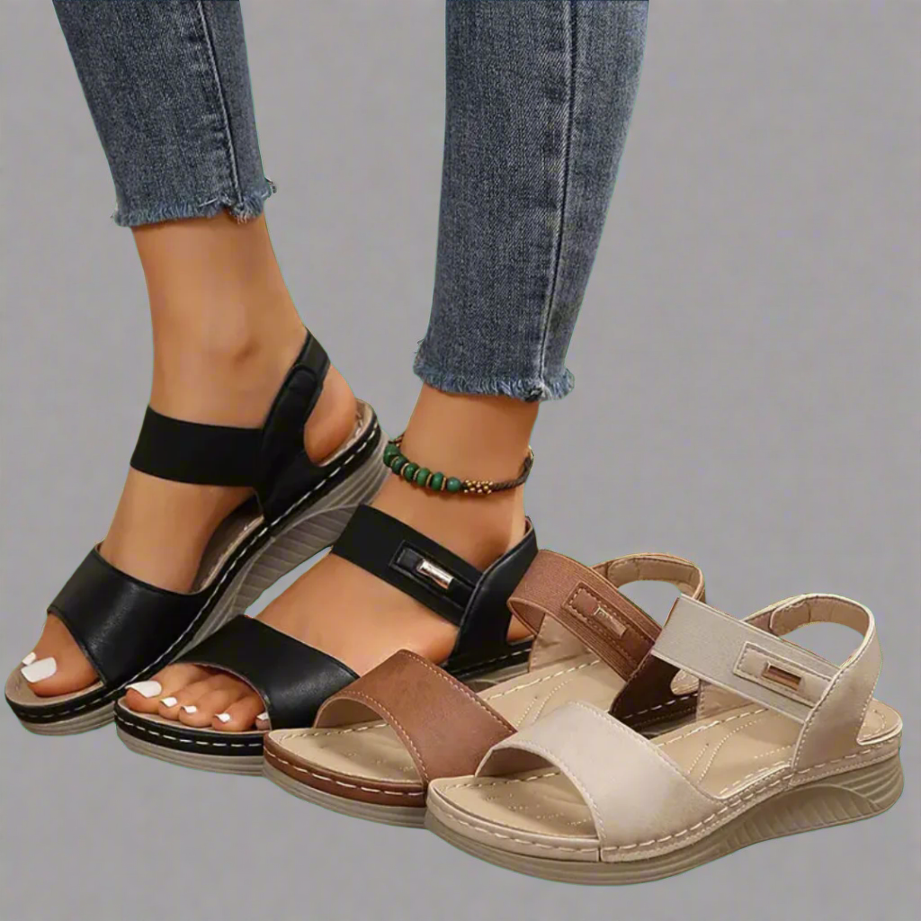 Frederika™ | Komfortable Orthopædiske Sandaler