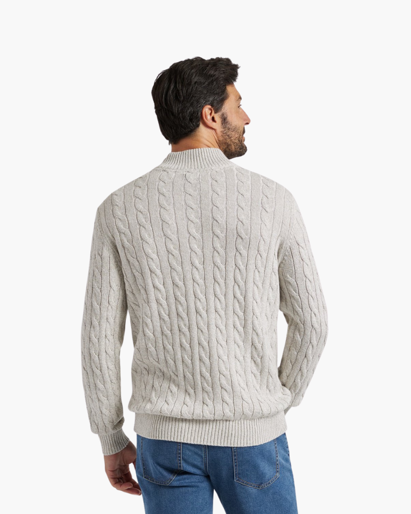 Frederik halvzip-sweater