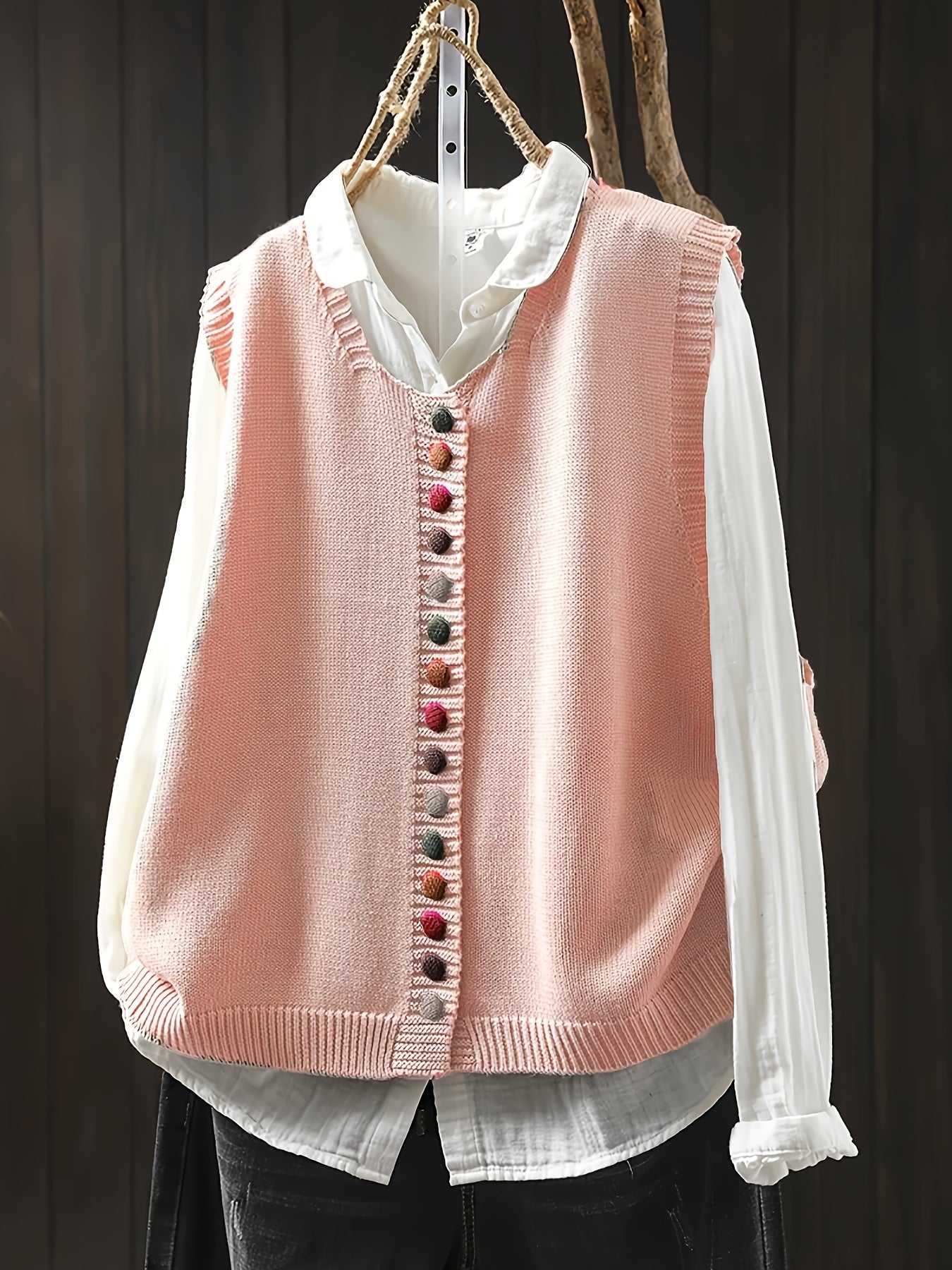 Frederika™ | Ærmeløs Strikket Vest