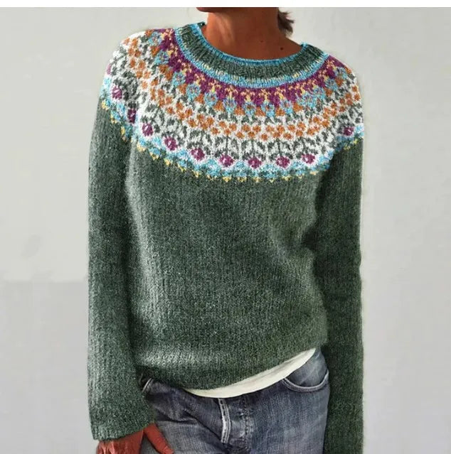 Frederika™ | Retro-efterårspullover