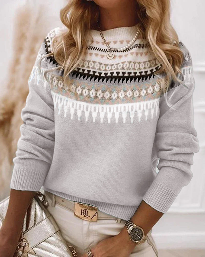 Frederika™ | Varm strikket sweater