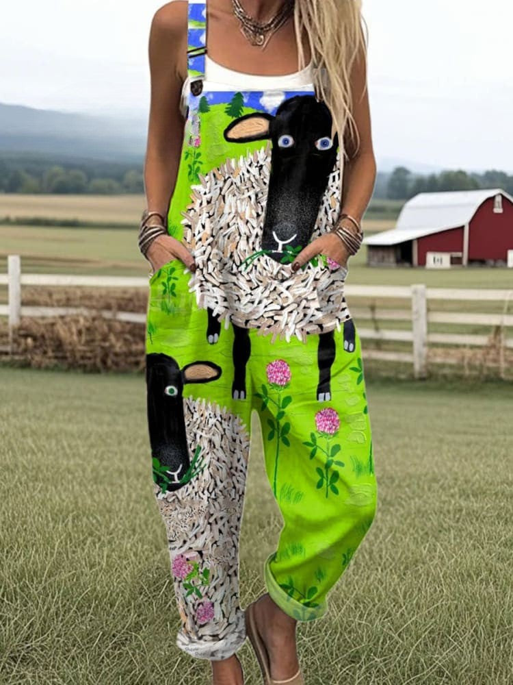 Frederika | Vintage Floral Jumpsuit