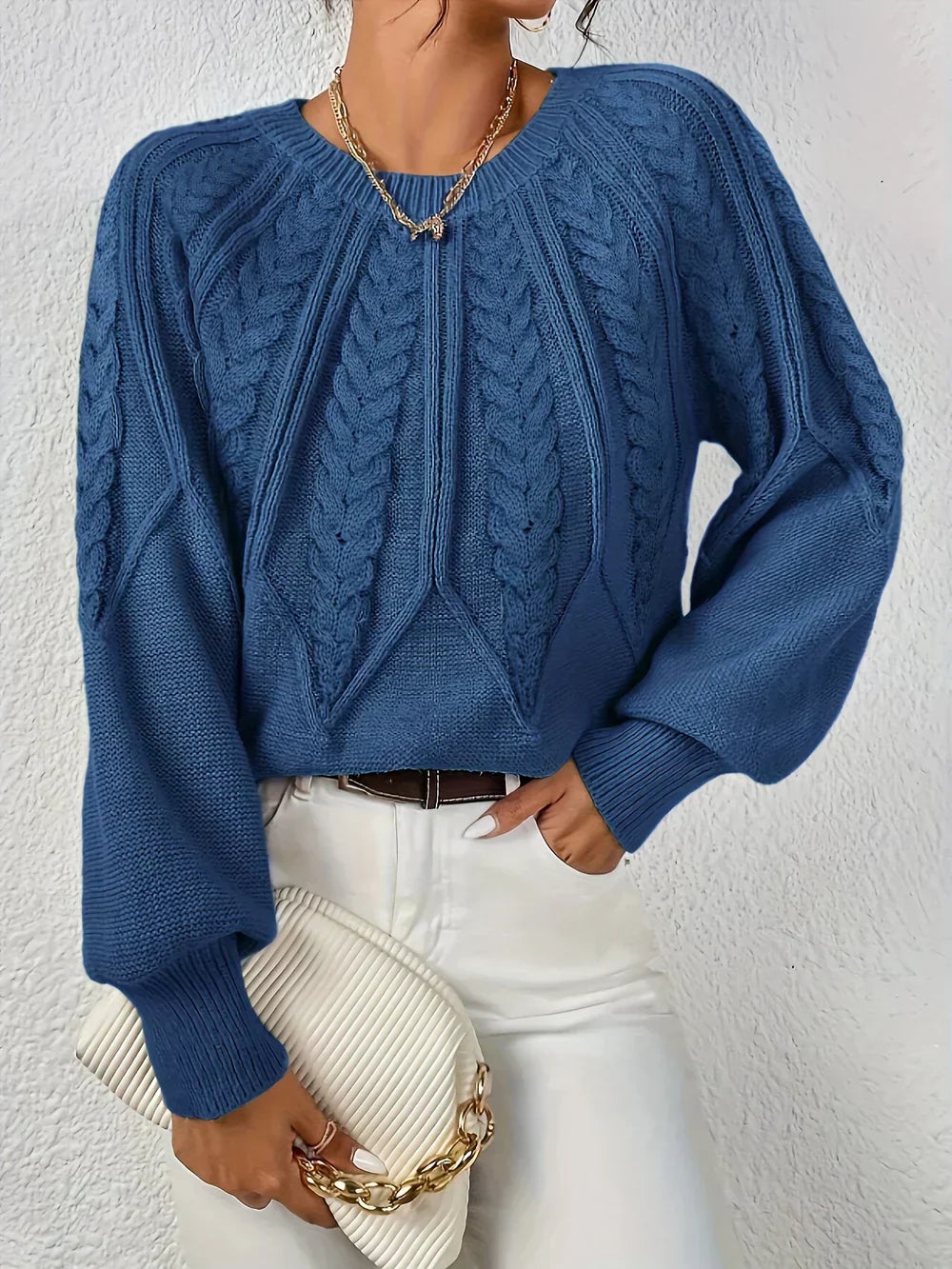 Frederika™ | Casual Elegant Kabelstrik Sweater