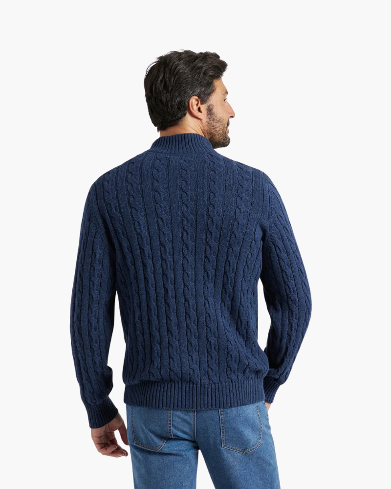 Frederik halvzip-sweater