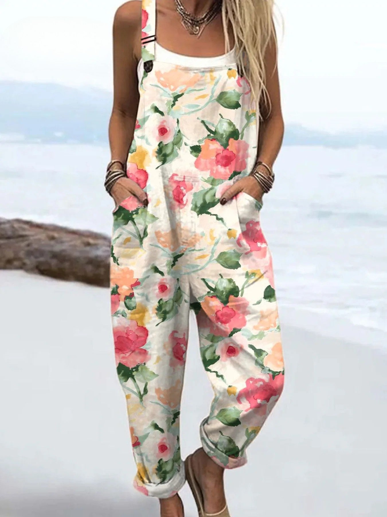 Frederika | Vintage Floral Jumpsuit