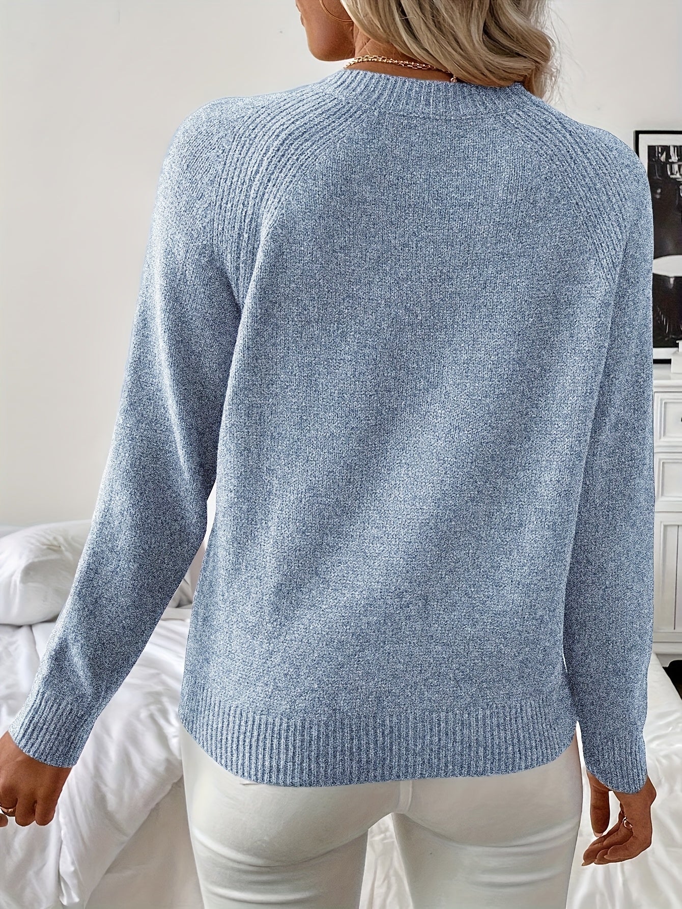 Frederika™ | Elegant Strikket Trøje med Perledetaljer