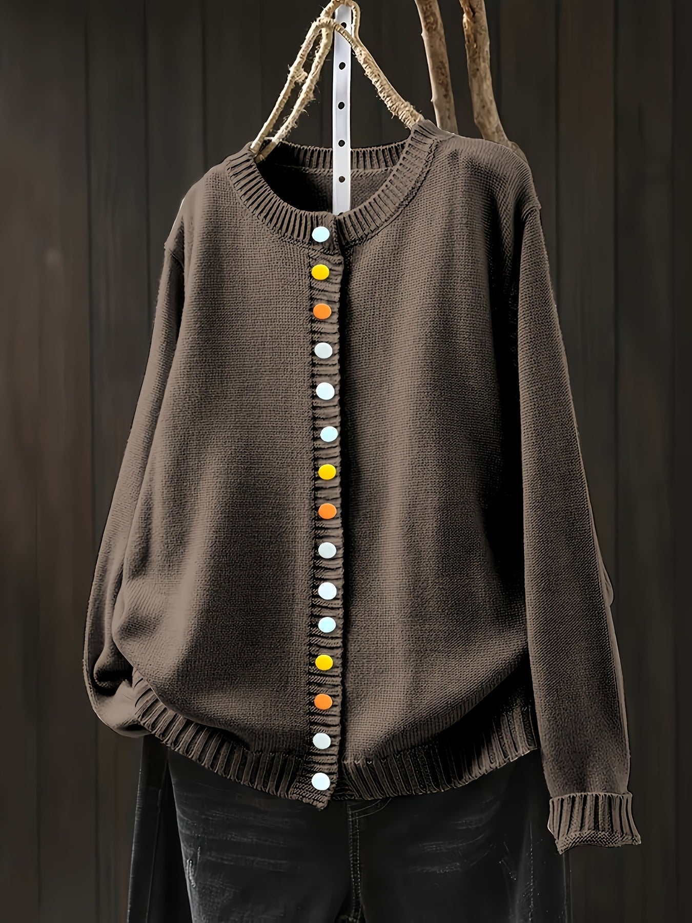 Frederika™ | Komfortabel og Stilfuld Cardigan