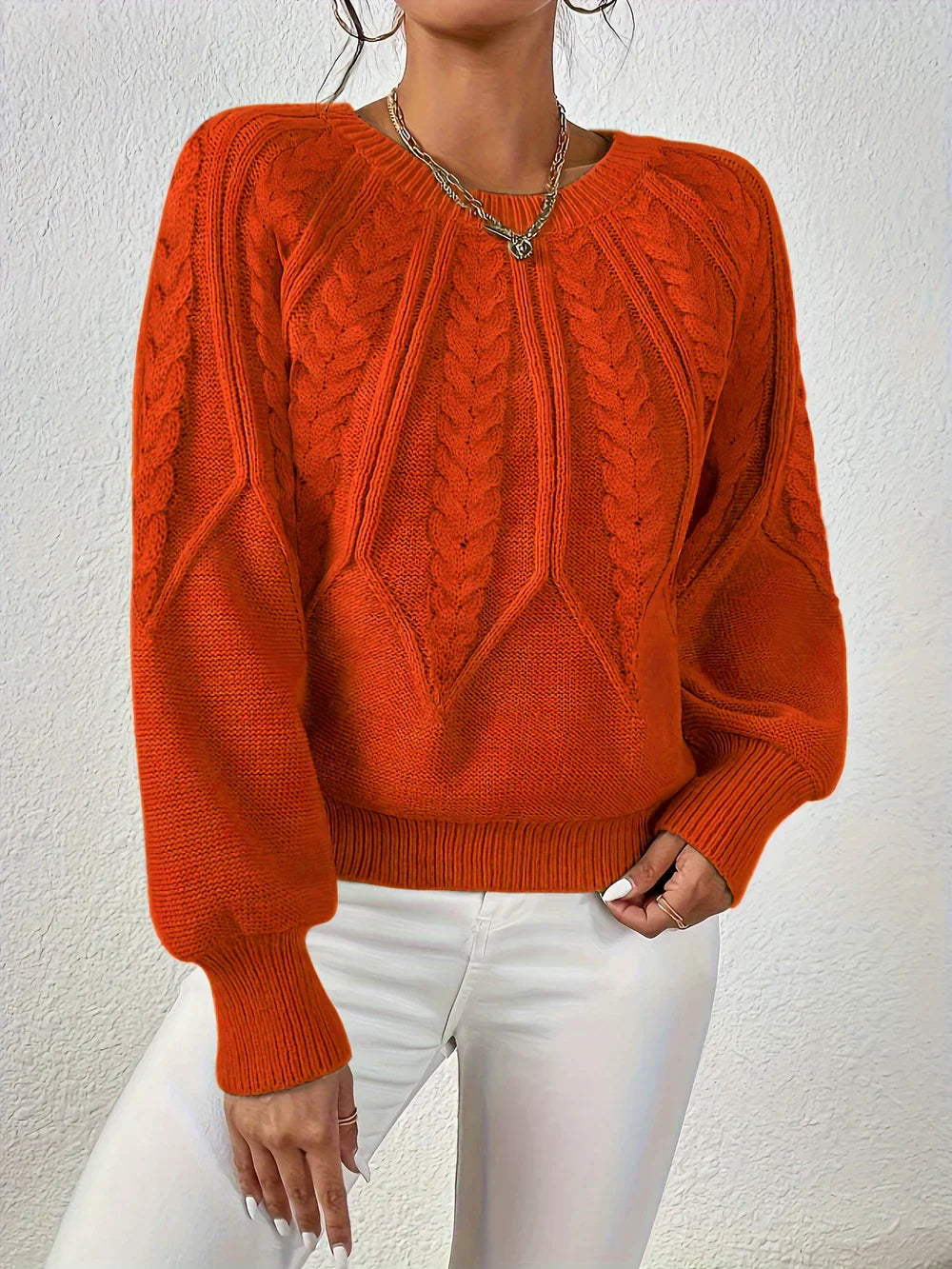 Frederika™ | Casual Elegant Kabelstrik Sweater