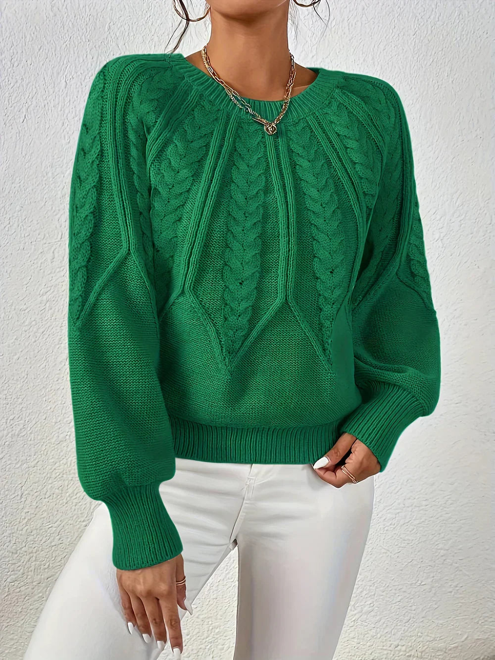 Frederika™ | Casual Elegant Kabelstrik Sweater