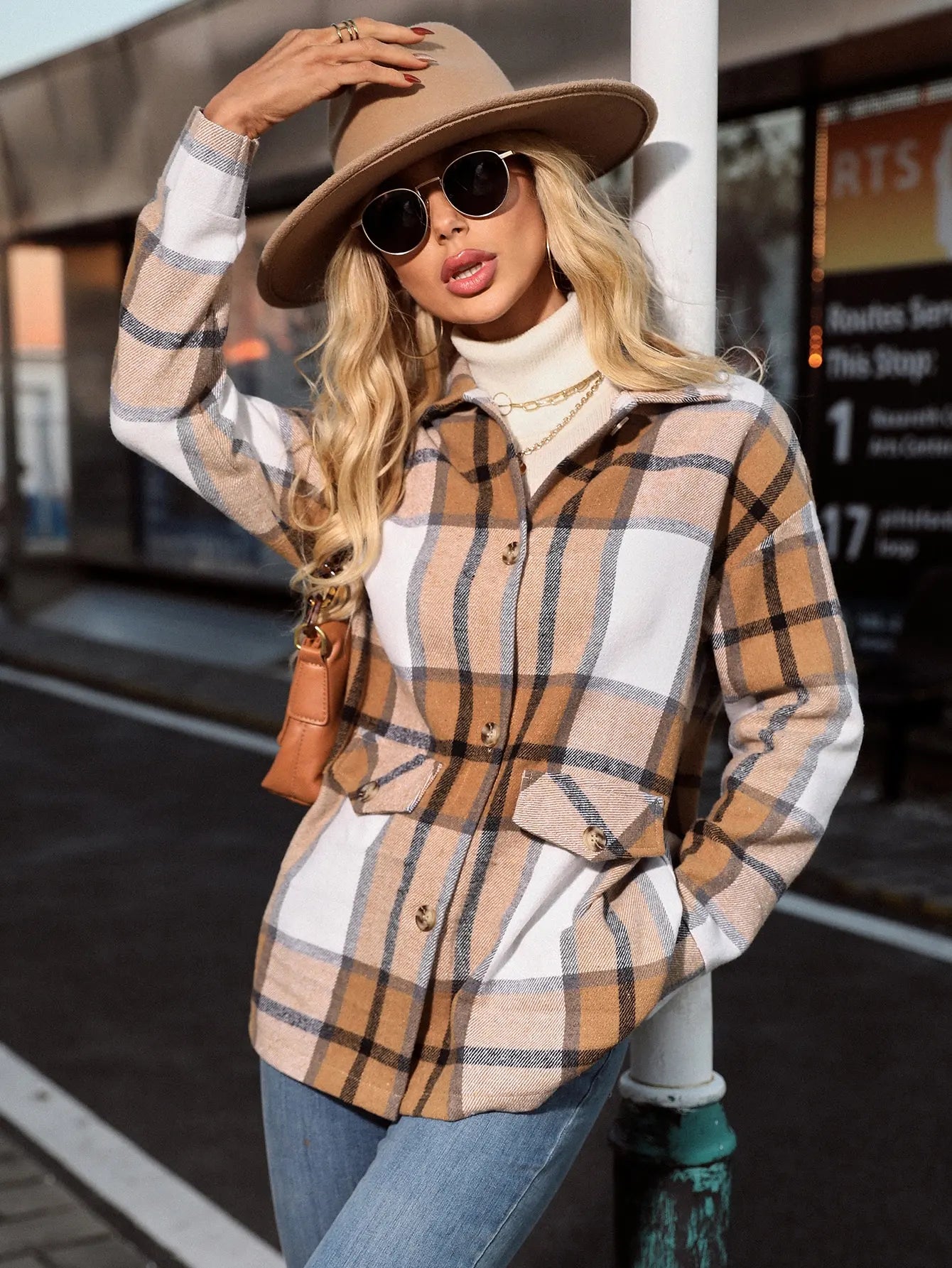 Frederika™ | Stilfuld Ternet Blazejakke