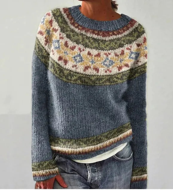 Frederika™ | Retro-efterårspullover