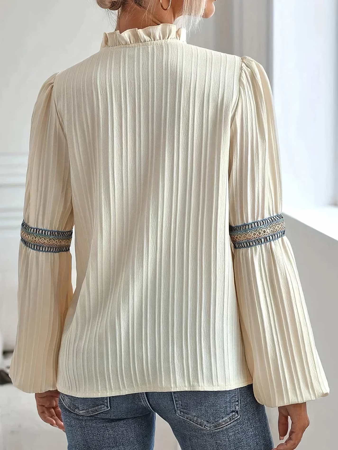 Frederika™ | Spids damebluse