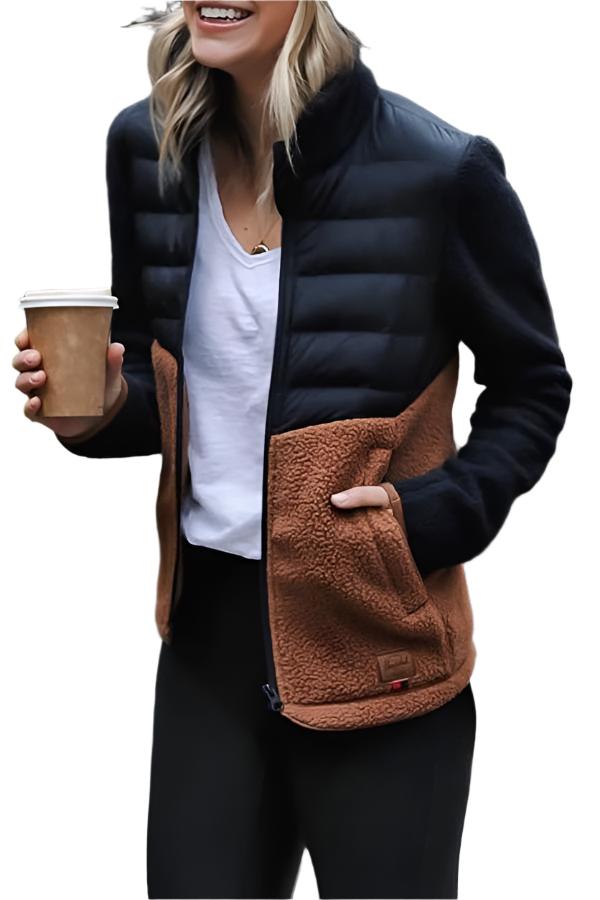 Frederika™ | Stilfuld Vatteret Fleecejakke