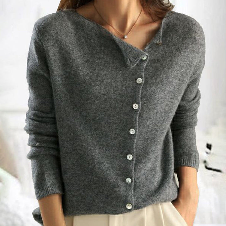 Frederika™ | Blød cardigan med elegant knaplukning