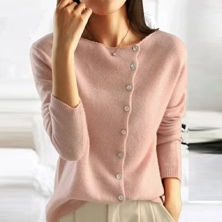 Frederika™ | Blød cardigan med elegant knaplukning