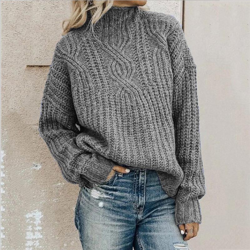 Lone™ | Stilfuld Og Behagelig Kabelstrikket Sweater