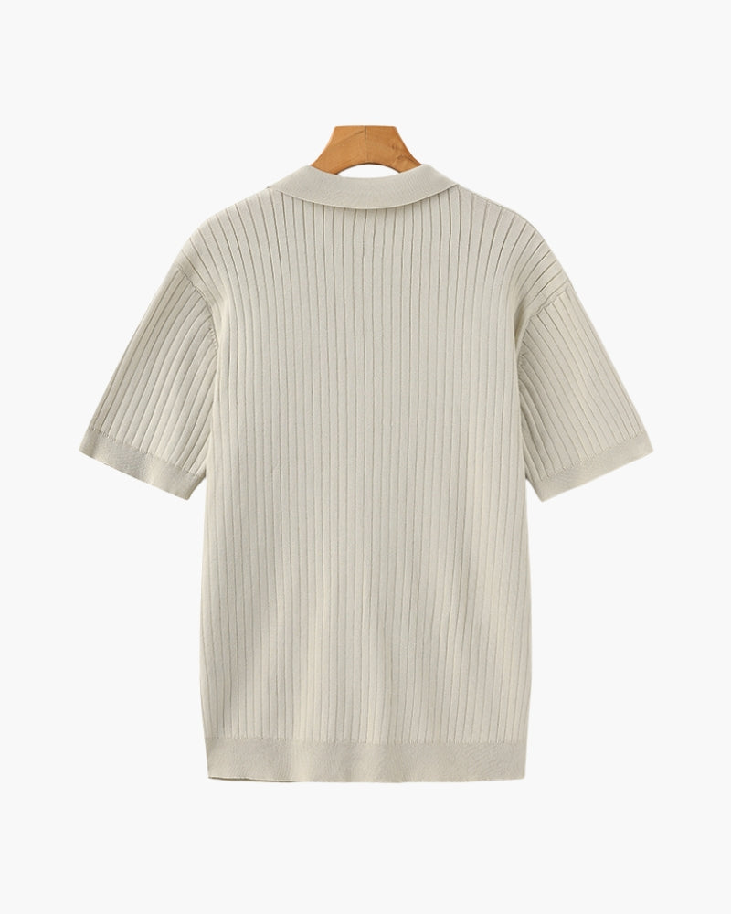 Premium ribbet polo