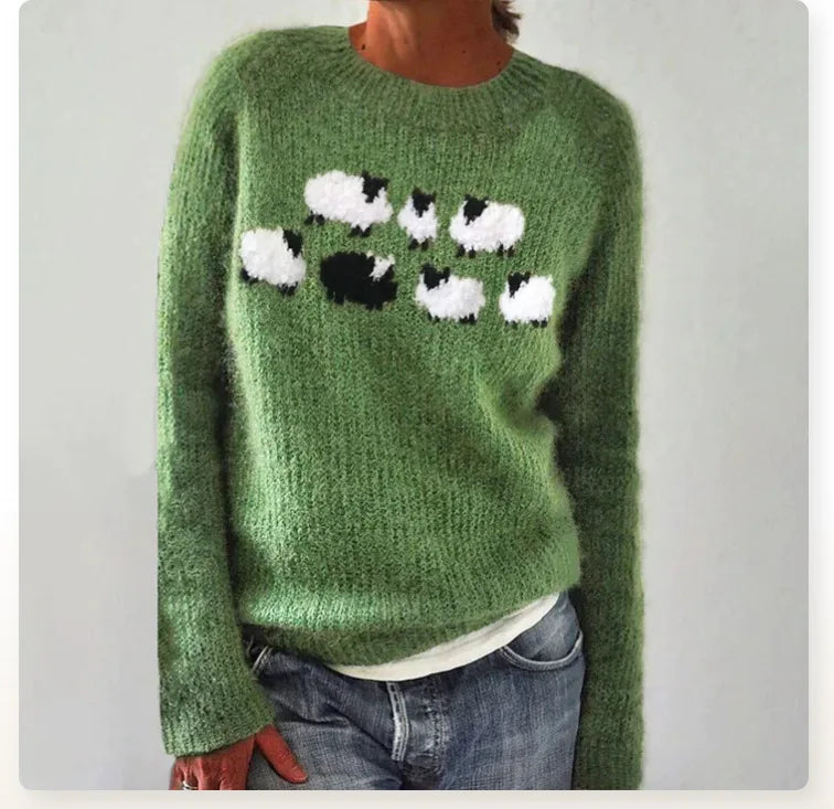 Frederika™ | Retro-efterårspullover