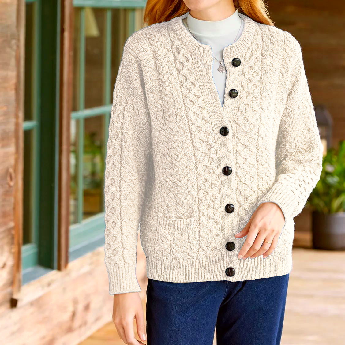 Frederika™ | Langærmet Casual Cardigan