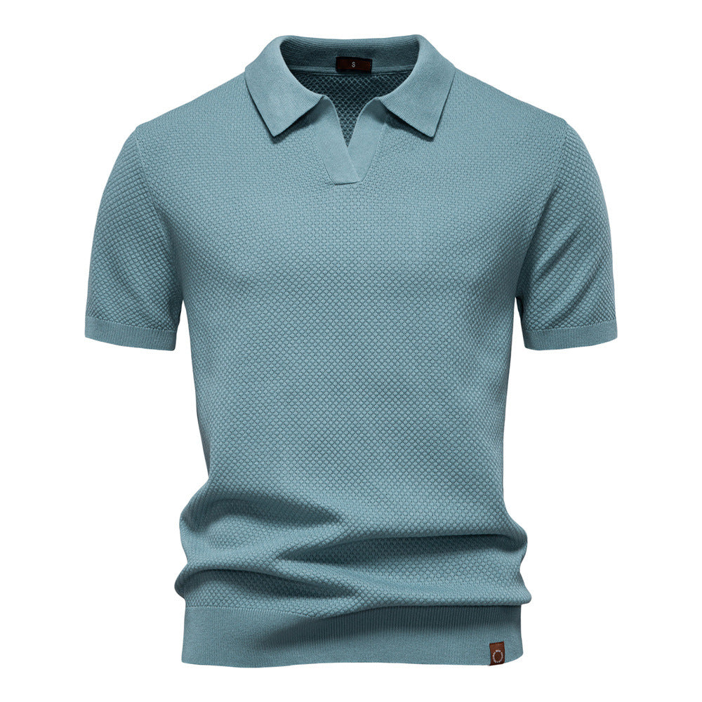 Ulrich – Struktureret poloshirt