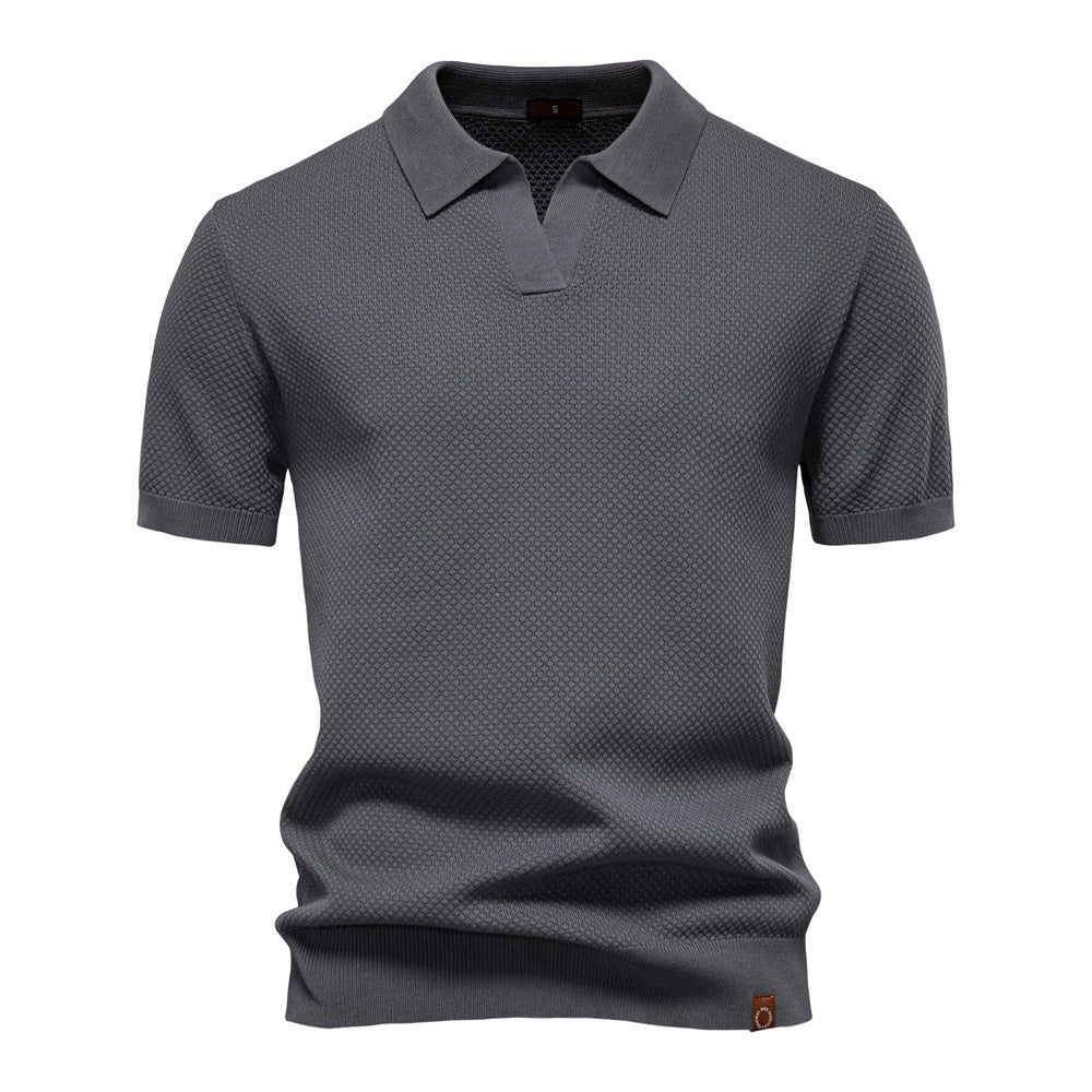 Ulrich – Struktureret poloshirt