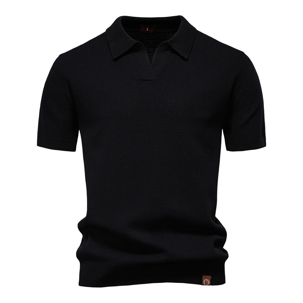 Ulrich – Struktureret poloshirt