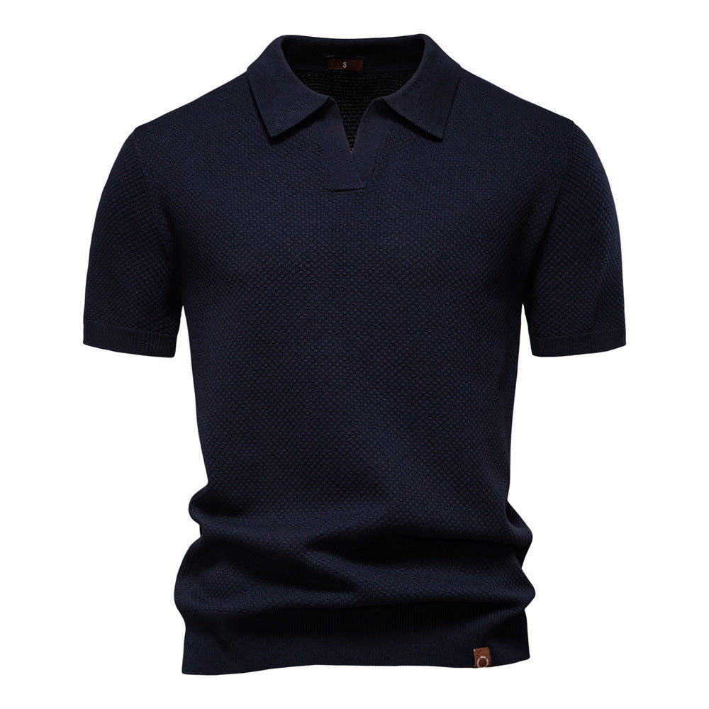 Ulrich – Struktureret poloshirt
