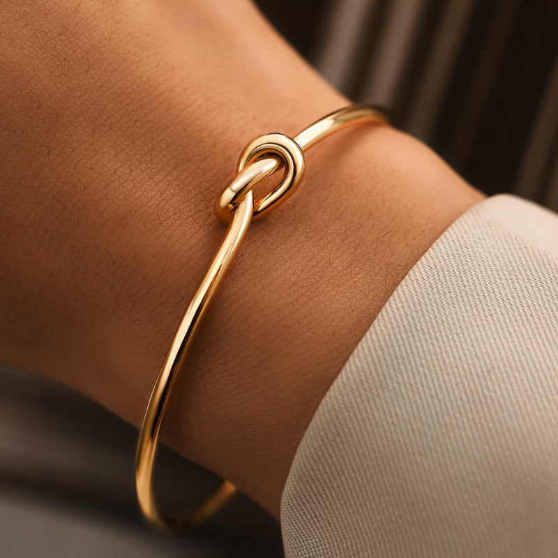 Retro Justerbart Knude Armbånd