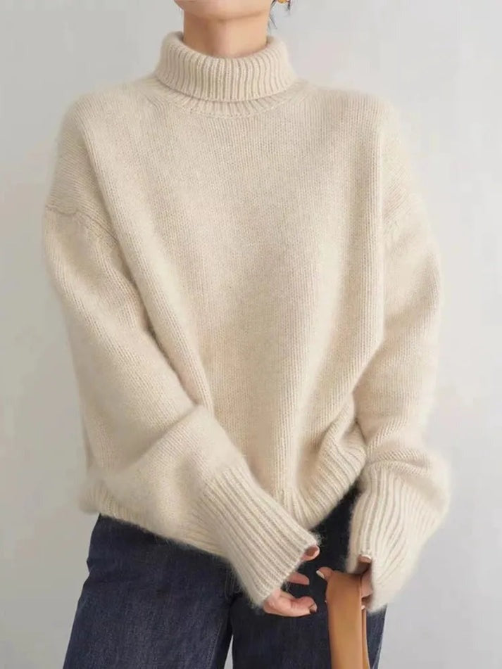 Frederika™ | Cashmere-trøje med rullekrave